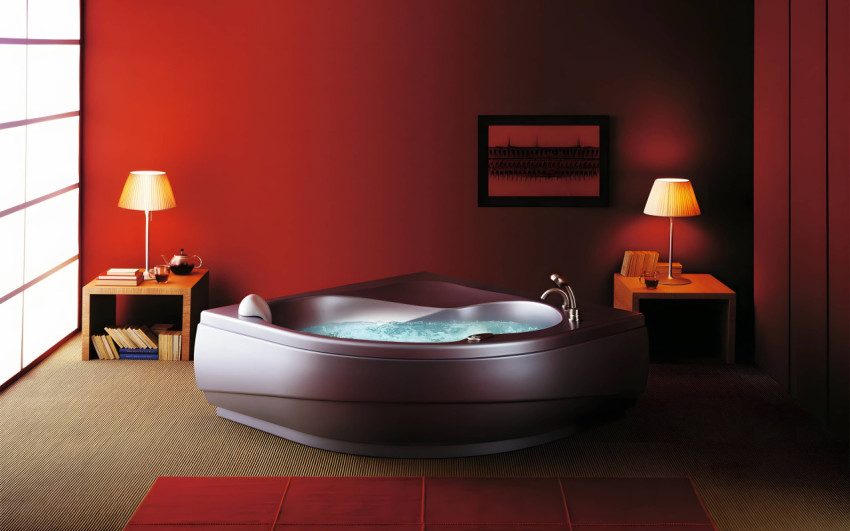 Beautiful Bathroom Desktop Wallpaper for Home Use