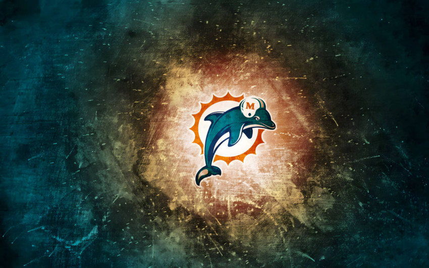 Miami Dolphins Picture for Bold Football Background