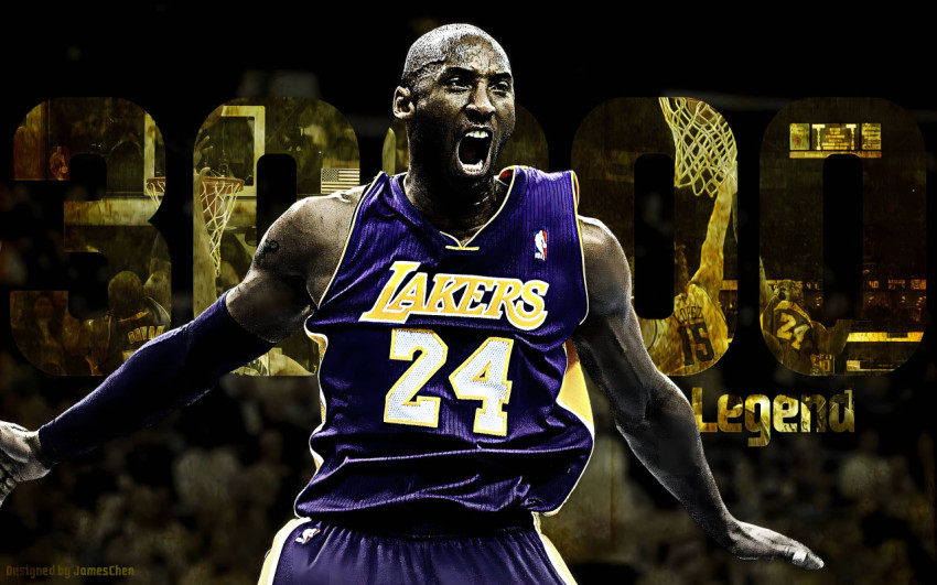Kobe Bryant Winning Shots Wallpaper 4K
