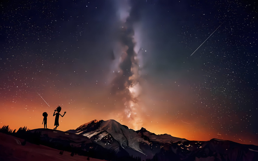 Cool Rick and Morty Background for PC