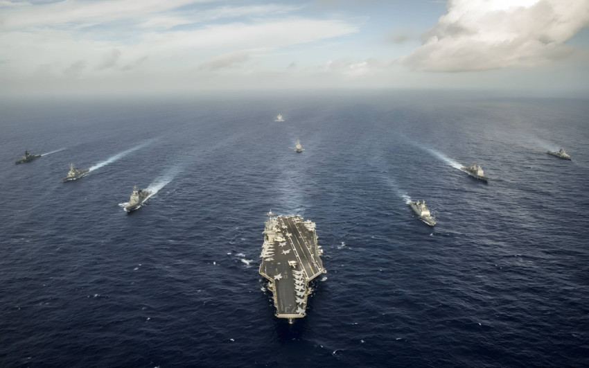 Modern Navy Wallpaper Design for Your Computer HD