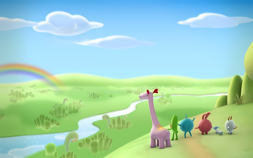 Vibrant Kids Desktop Wallpaper for Your Computer 4K