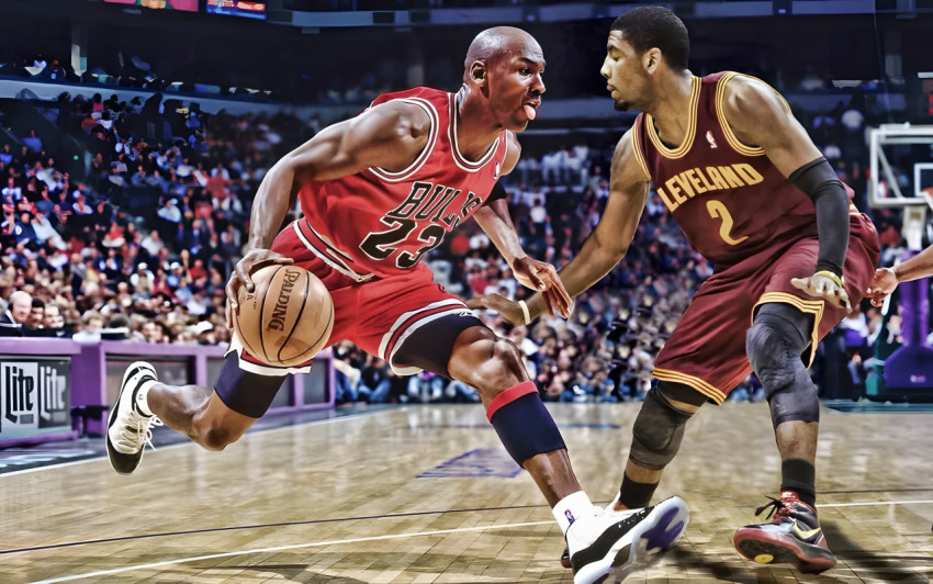 Michael Jordan Iconic Shot Wallpaper