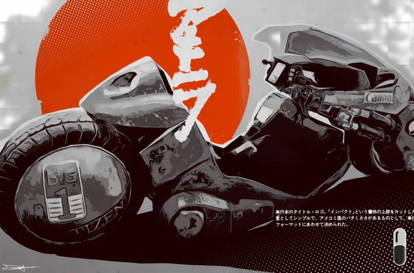 Stunning Akira Desktop Background in 4K