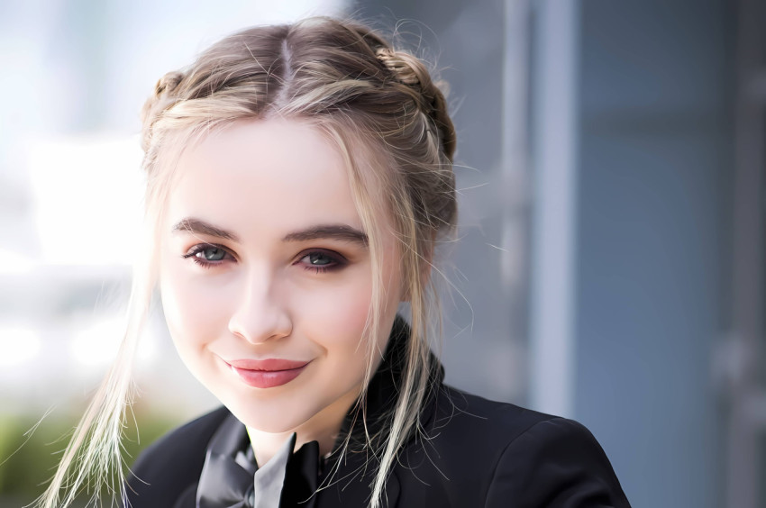 Sabrina Carpenter Glam Desktop Pic