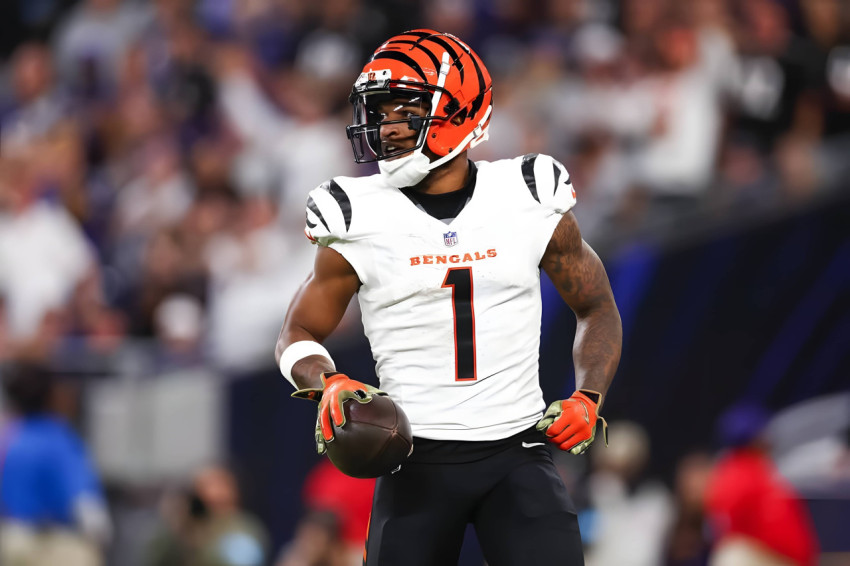 Stunning Ja'Marr Chase Desktop Background for PC