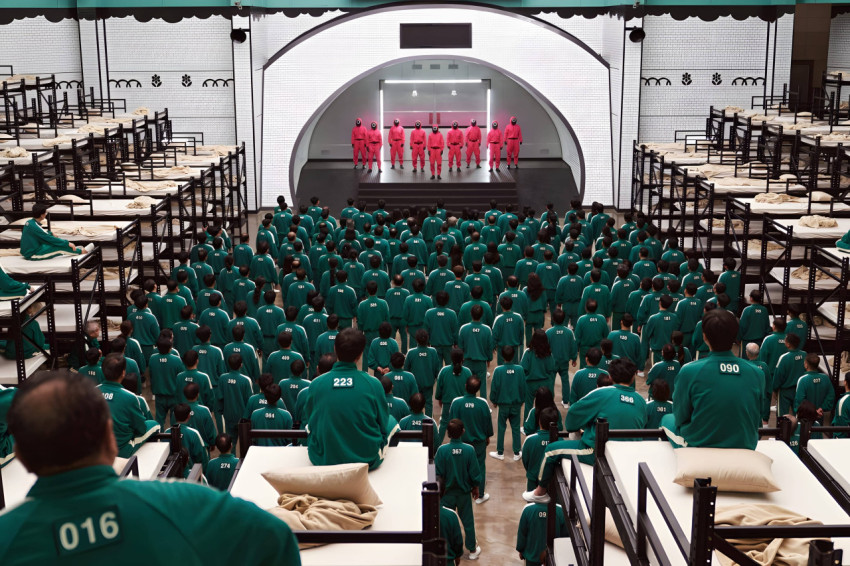 Squid Game Desktop 4K Wallpaper for Fans