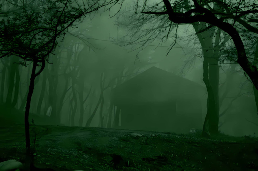 Spooky Horror House Wallpaper For Desktop