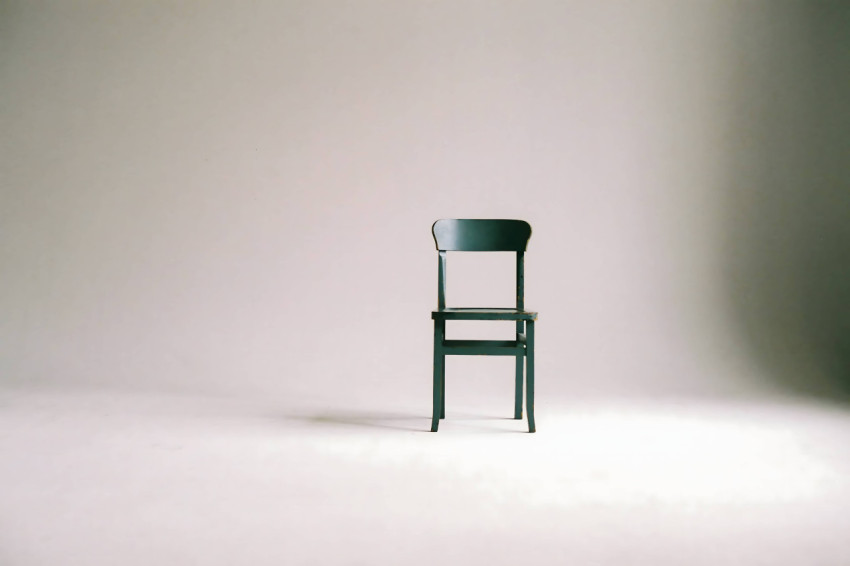 White Background Chair Desktop Wallpaper