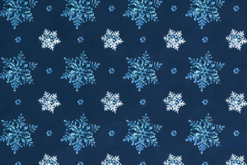 Snowflake Winter Spark Image