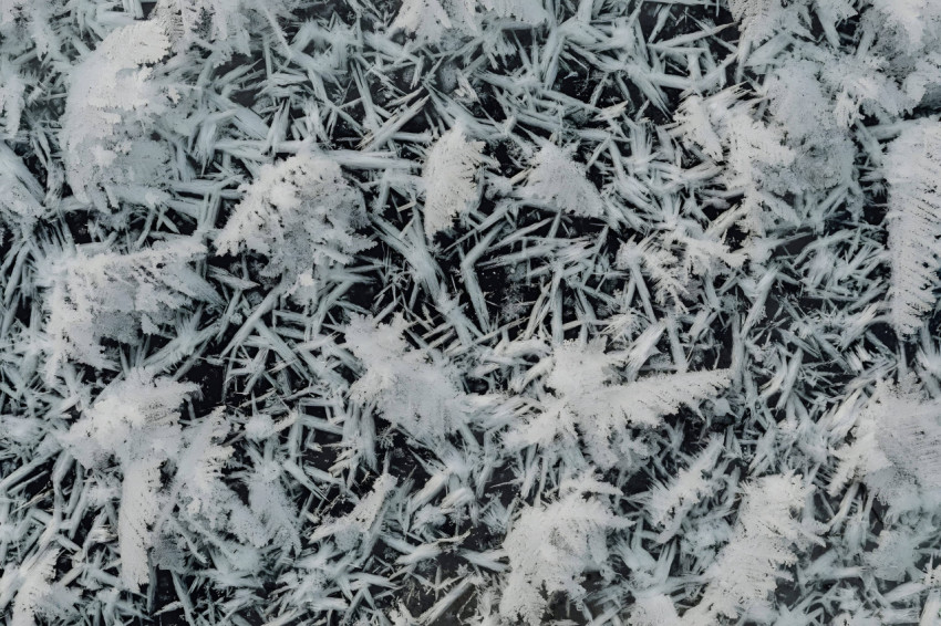Winter Snow Flake Glow Image