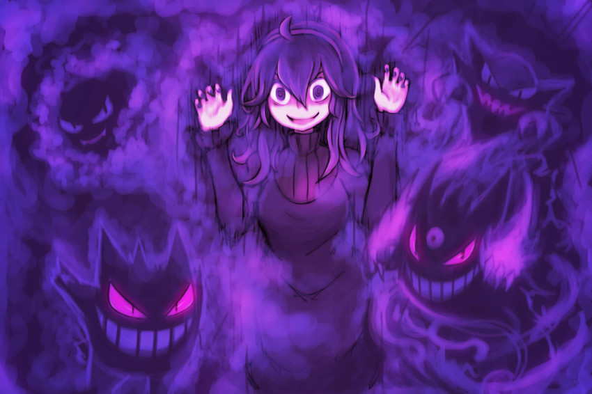 Gengar Desktop Wallpaper Dark & Spooky Themes