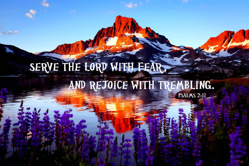 Powerful Bible Verses with Peaceful Nature Picture for PC