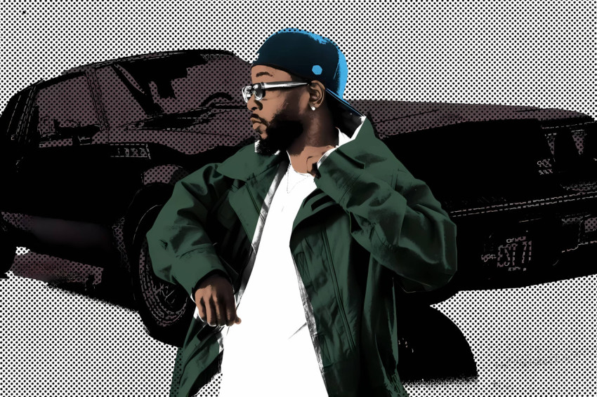 Kendrick Lamar Pixel Image For PC