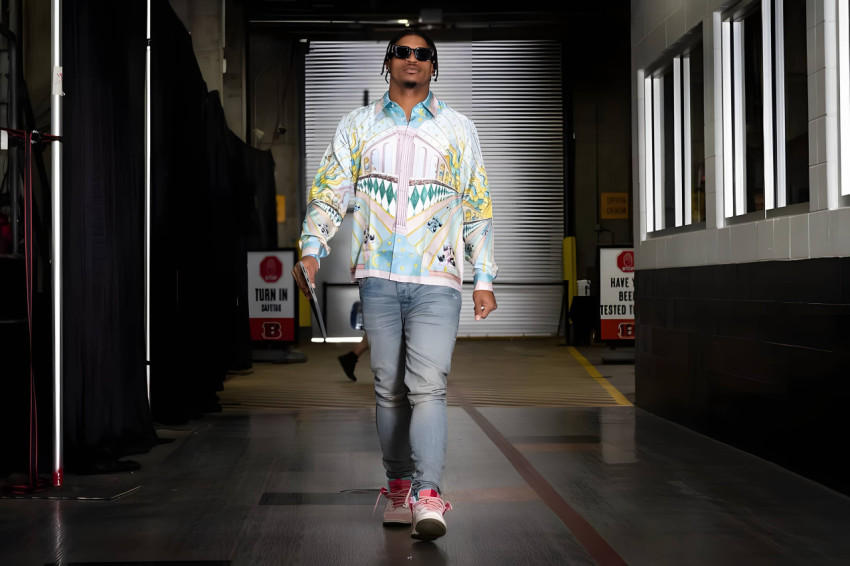 Ja'Marr Chase PC Wallpaper for a Stylish Desktop 4K