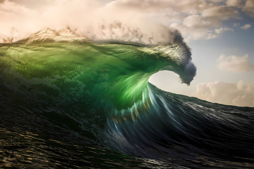 Refreshing Wave PC Wallpaper for Your Computer HD