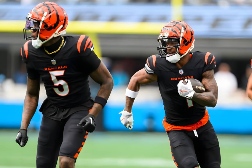 Ja'Marr Chase Desktop Background for NFL Fan