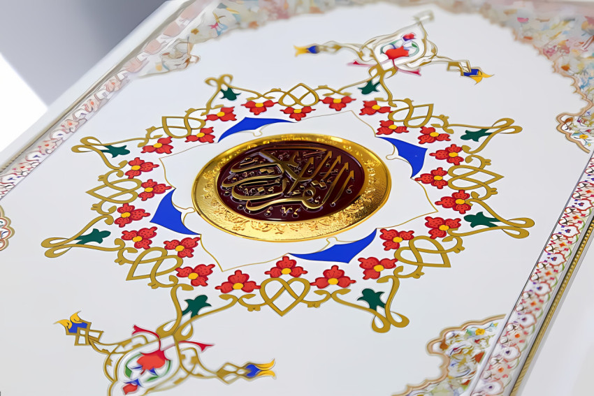 Ramadan Mubarak Traditional Art Image