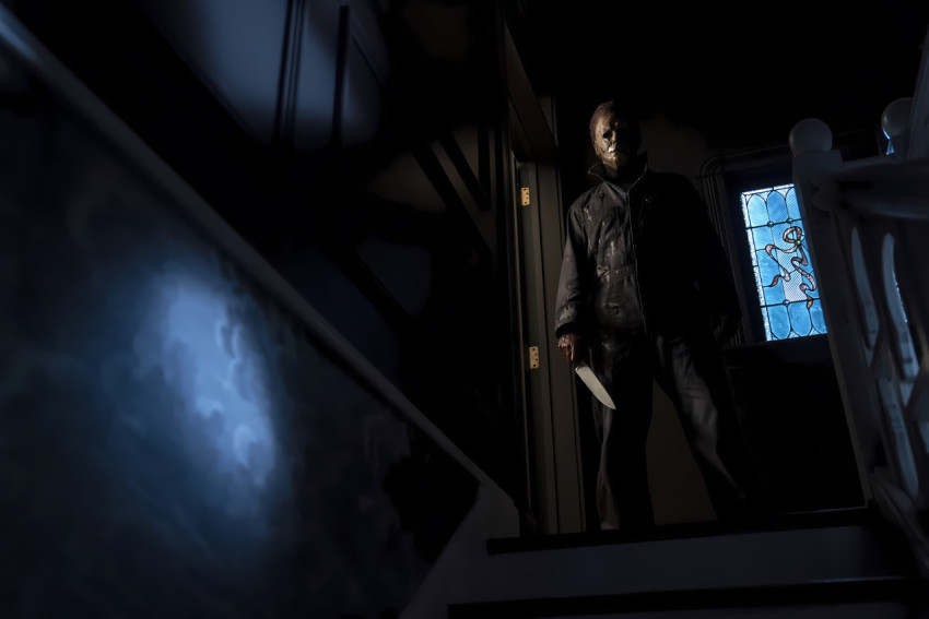 Michael Myers Terrifying Scene Background For Desktop