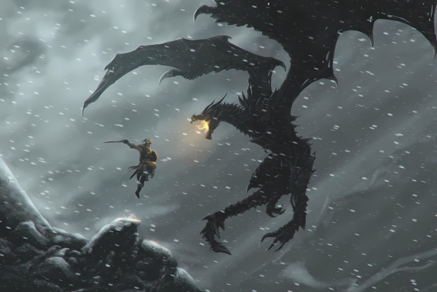Skyrim Desktop Fantasy World 4K