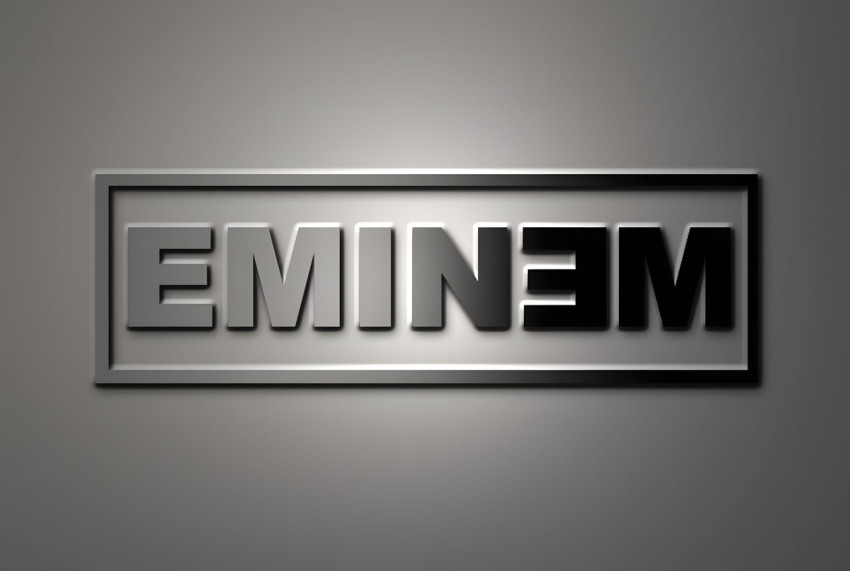 High-Quality Eminem Logo Wallpaper for Desktop