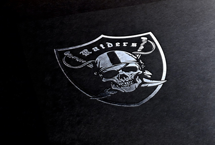 B&W Raiders Logo Photo in High Definition