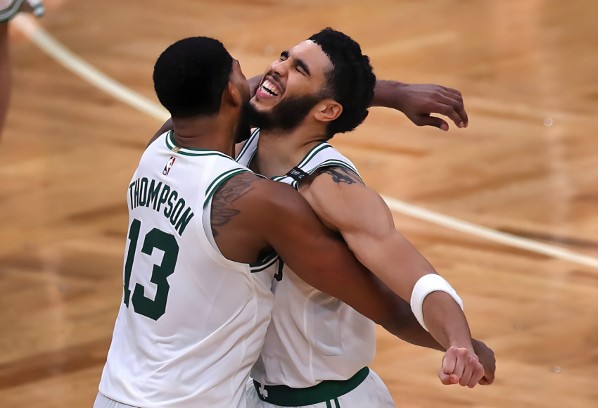 Celtics Game Scene Jayson Tatum Photo