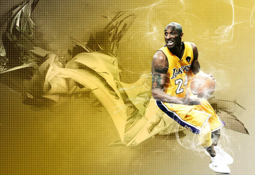 Kobe Bryant Wallpaper with Iconic Moves