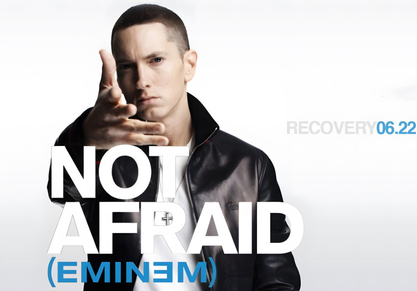 Eminem Not Afraid 4K Wallpaper Use to Desktop