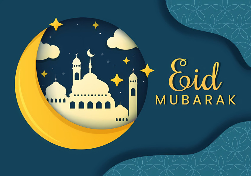 Celebrate Togetherness This Eid Mubarak Wallpaper