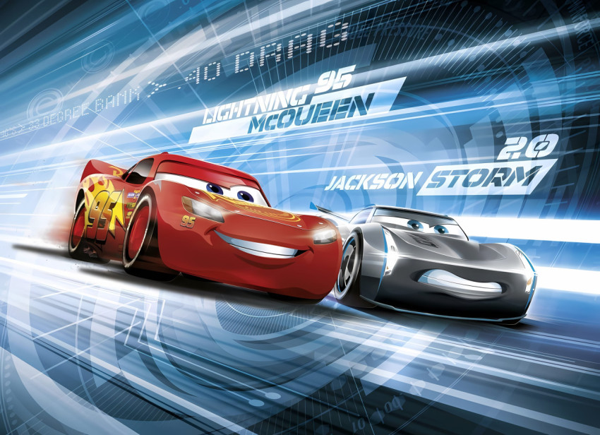 Lightning McQueen Speed Desktop Image