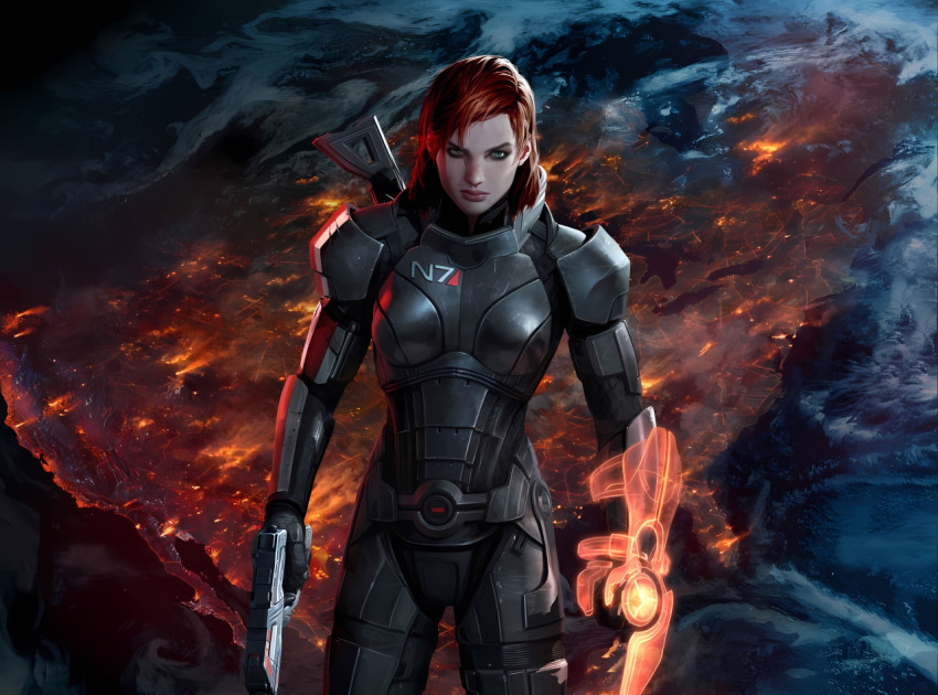 Mass Effect Landscape HD Image