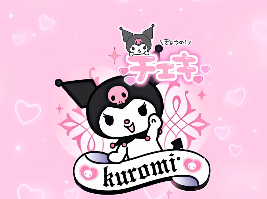 Kuromi Emo Style Wallpaper for Desktop