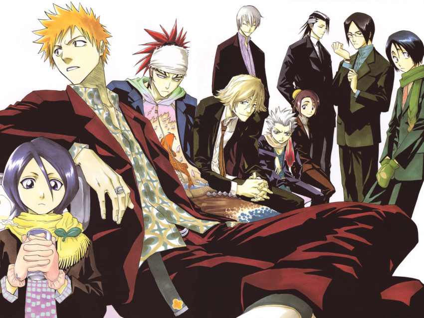 Bleach Orange Aura Desktop Wallpaper
