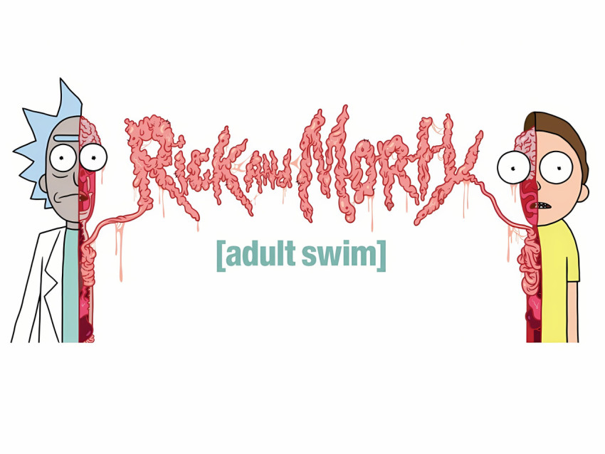 Rick and Morty Adult Swim 4K Wallpaper