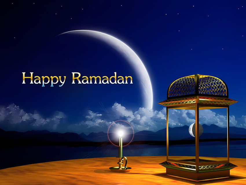 Ramadan Mubarak Festive PC Background