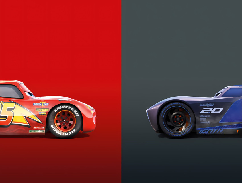 Lightning McQueen Fast Computer Photo