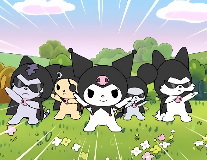 Kuromi Nature Inspired Wallpaper