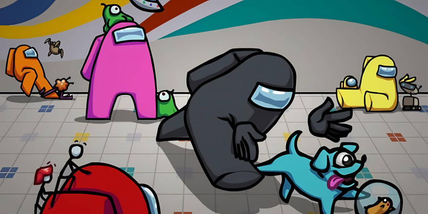 Cool Among Us PC Background