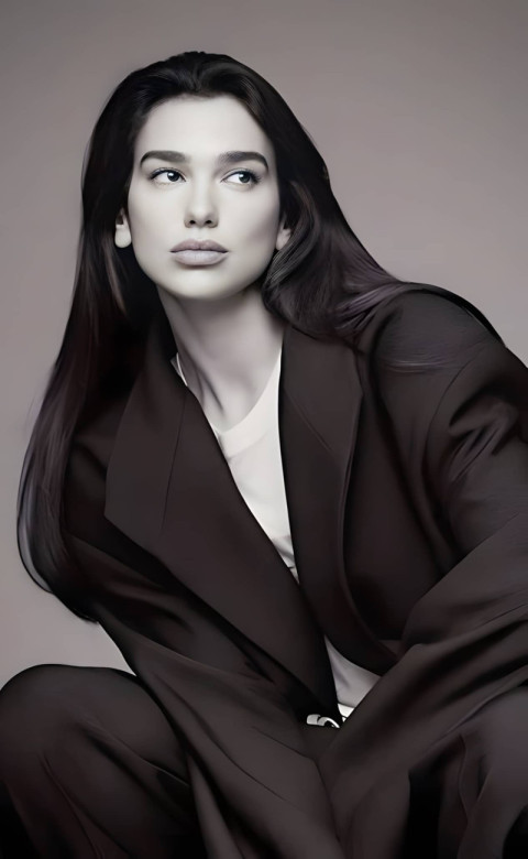 Iconic Picture of Dua Lipa for Wallpaper