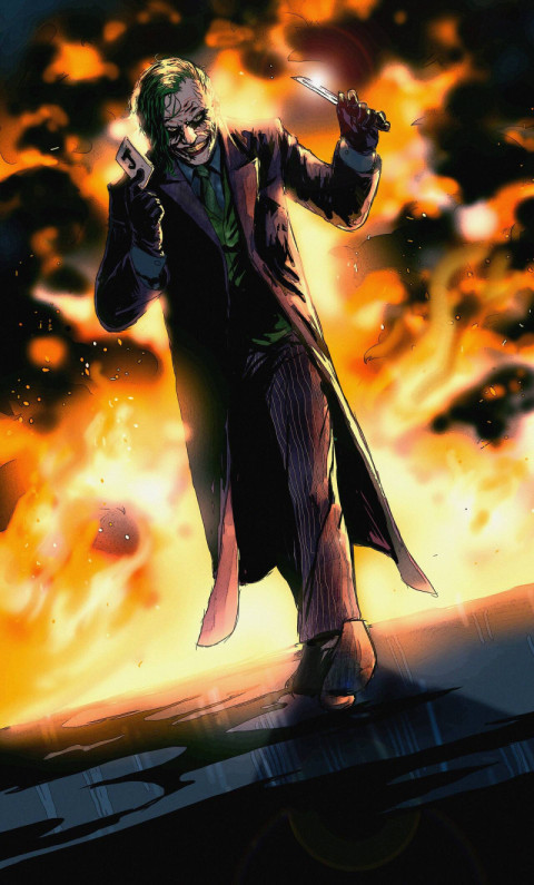 Joker Art HD Wallpaper Stunning Design