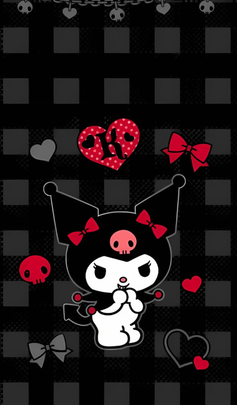 Chibi Kuromi Wallpaper for Mobile