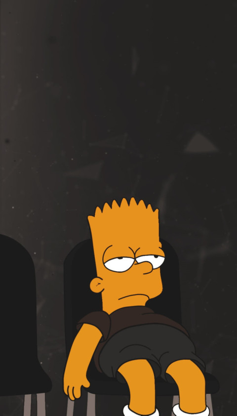 Bart Simpson Mood Off Image 4K