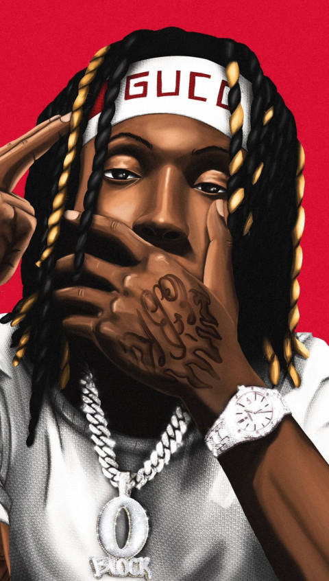 Art King Von Fan Photo as Free Wallpaper 4K