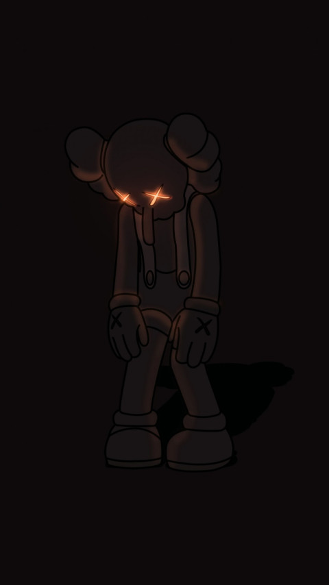 KAWS Free Wallpaper Download 4K Artistic Image