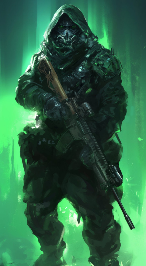 Call of Duty Gost Warzone Wallpaper – Stunning 4K Quality