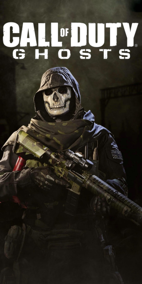 COD GHOST 4K Solider Wallpaper Use To  Smartphone