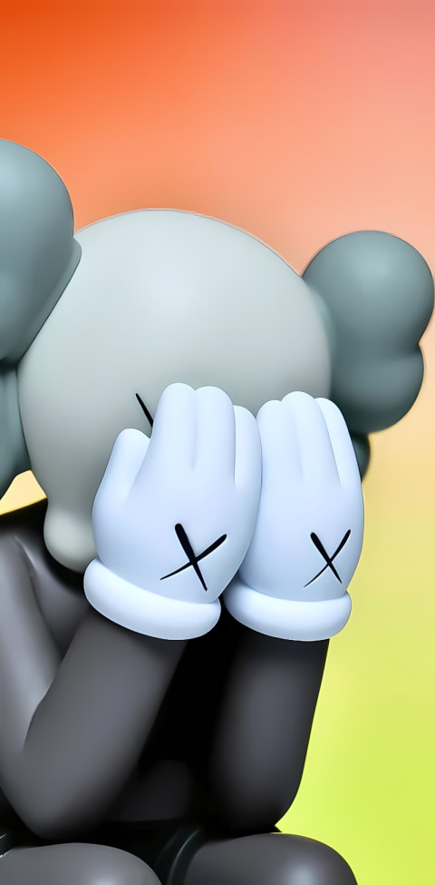 KAWS Art Picture Download Free 4K Wallpaper
