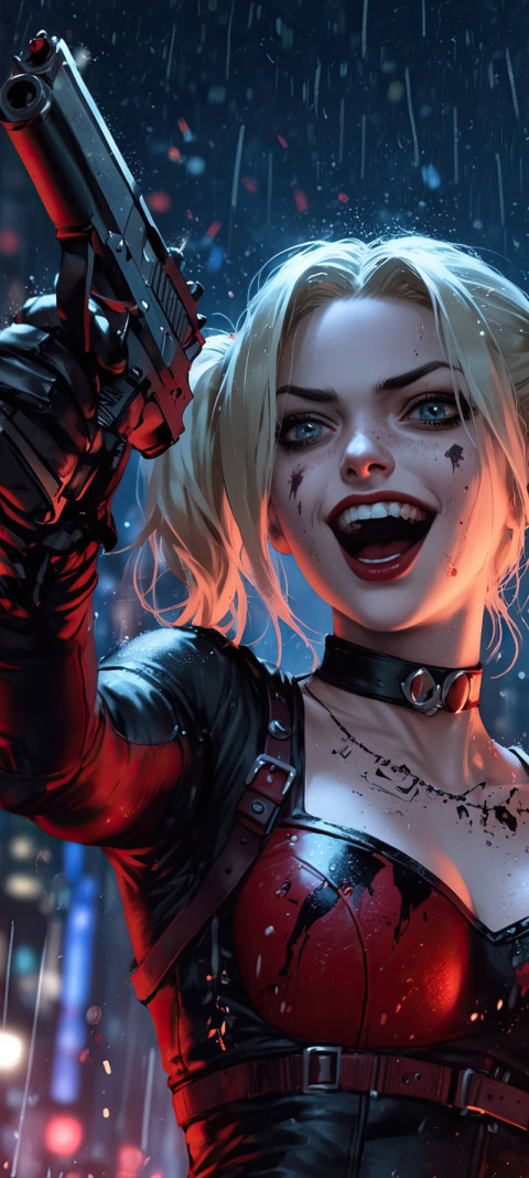 Harley Quinn Mobile Wallpaper for Your Phone Screen
