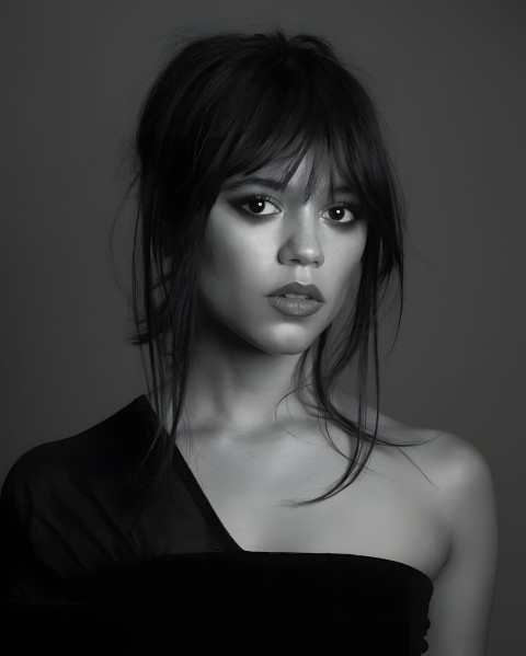 Simple Jenna Ortega Mobile Photo